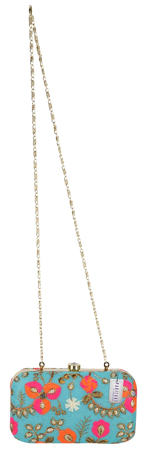 parizaat by shadab khan women's clutch