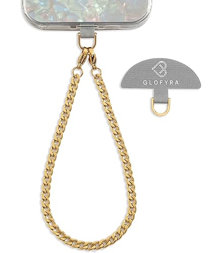 UKON Mobile Phone Lanyard Crossbody And Phone Wrist Strap Set, Metal Phone Chain Neck Strap For - View #7