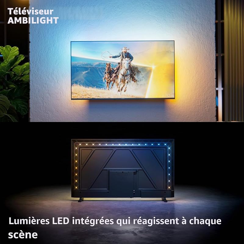 Ambilight TV 32PQS6901/12 téléviseur intelligent FHD QLED, 32" — photo 2 sur 8