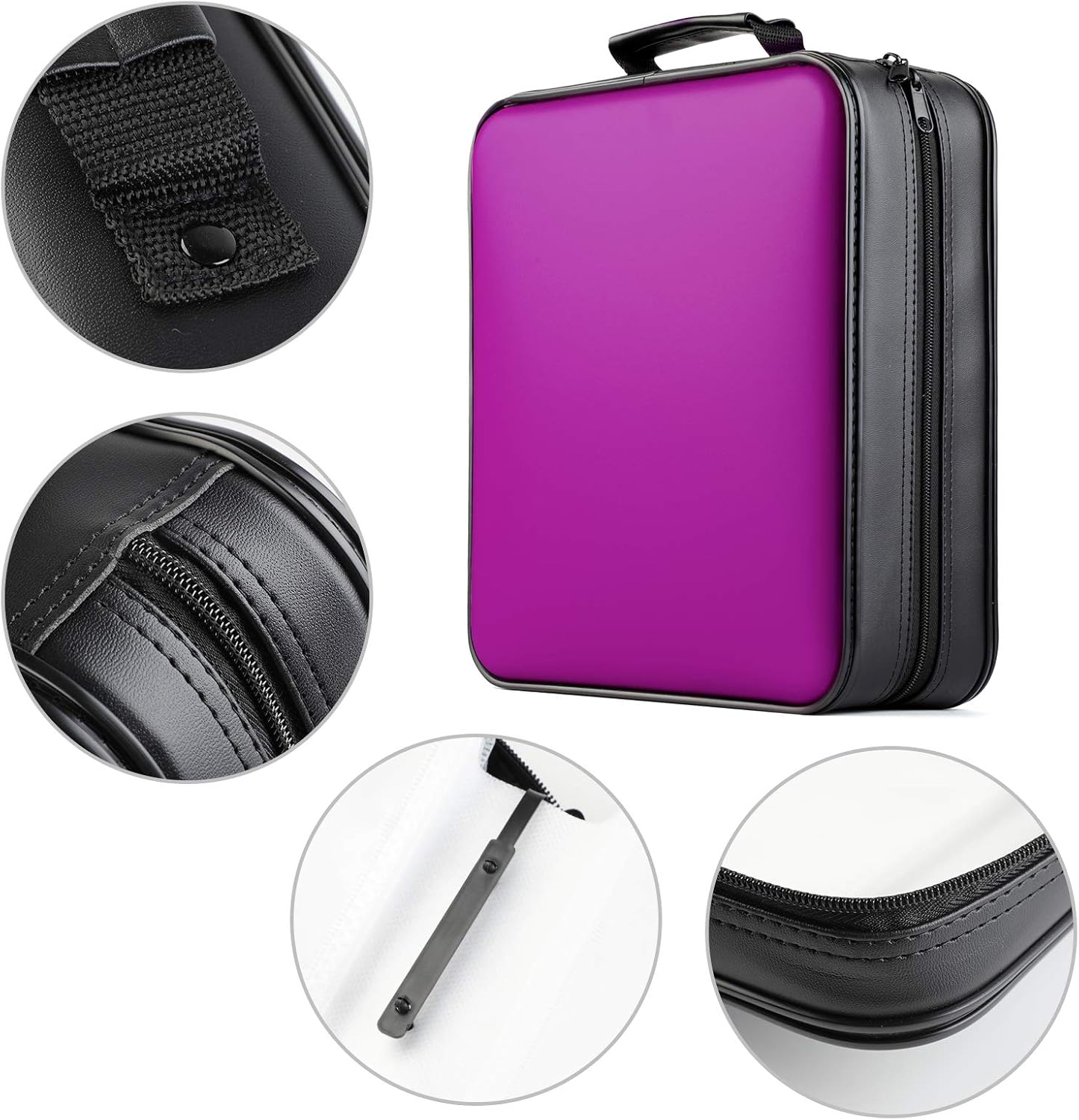 CD Case, COOFIT DVD Case 320 Capacity DVD Storage CD Wallets Storage Case CD Organizer CD Holder: Home Audio & Theater