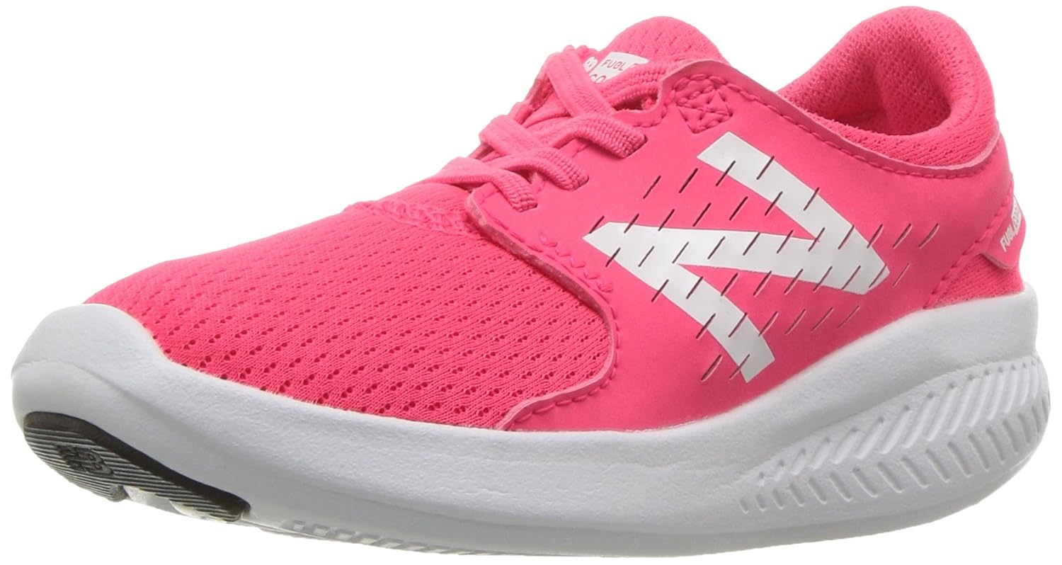 new balance Baby Girl Kacstpwi Lace Up Oxfords, Pink/White, Size