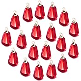 PAGOW Pomegranate Charm for Jewelry Making, Pomegranate Seed Resin Pendants for DIY Necklace Earrings Bracelet