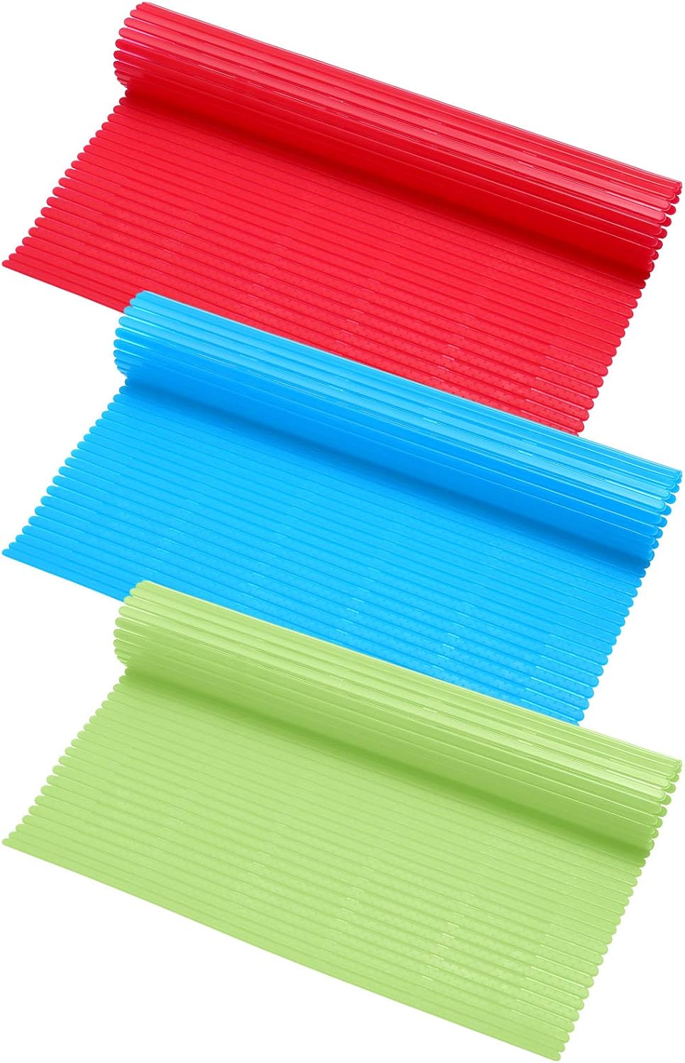 3 Pieces Kitchen Sushi Rolling Mat Non Stick Sushi Making Kit Japanese Plastic Sushi Rolling Maker Homemade for Home Kitchen DIY Sushi Plate Mat