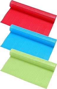 3 Pieces Kitchen Sushi Rolling Mat Non Stick Sushi Making Kit Japanese Plastic Sushi Rolling Maker Homemade for Home Kitchen DIY Sushi Plate Mat