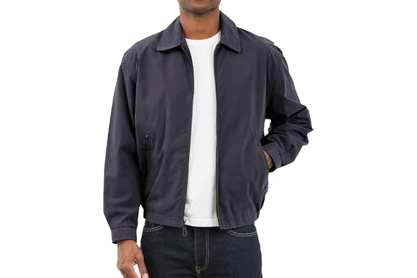 London Fog Men's Zip-Front Golf Jacket