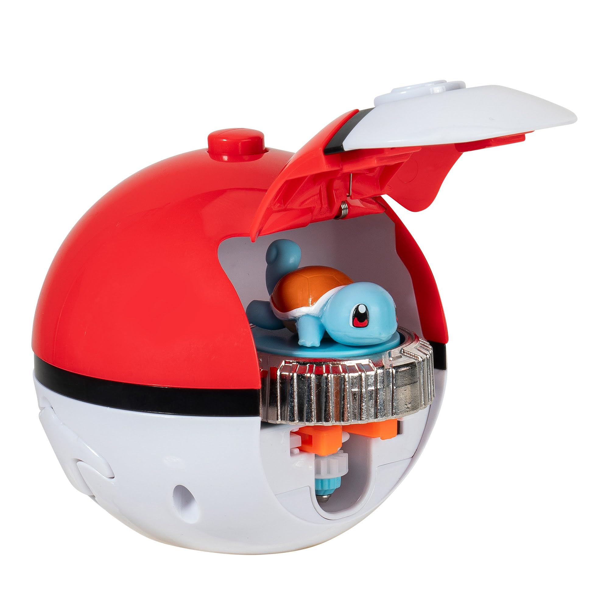Pokémon PKW4400 - Battle Spinner - Schiggy, offizielles Spielset 4