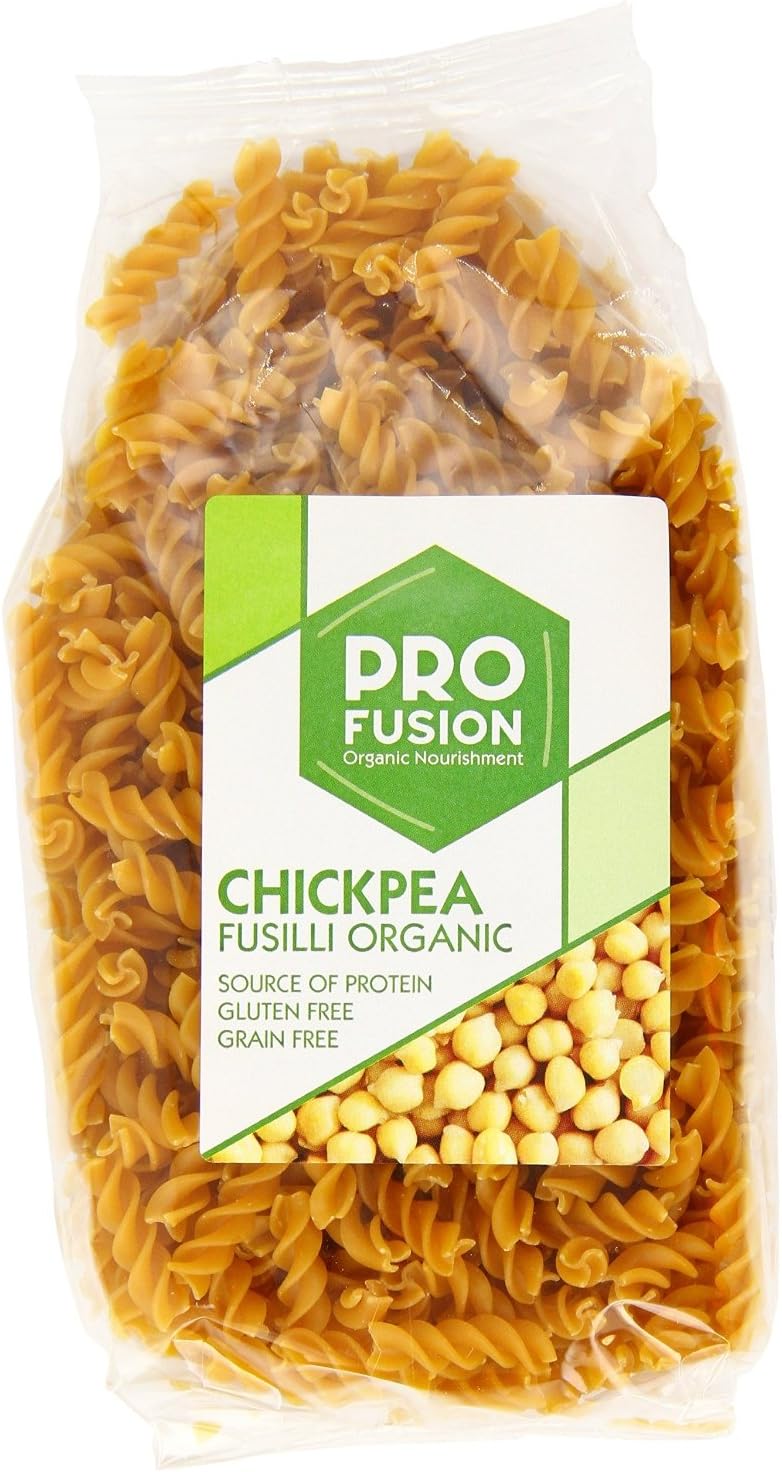 Profusion Organic Gluten Free - Grain Free Chick Pea Fusilli 300g (Pack of 8)