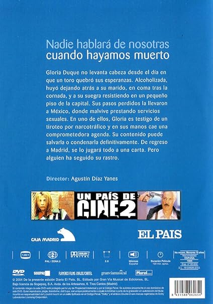 Nadie Hablara De Nosotras Cuando Hayamos Muerto Edic El Pais Dvd Victoria Abril Federico Luppi Pilar Bardem Guillermo Gil Agustin Diaz Yanes Amazon Es Amazon Es