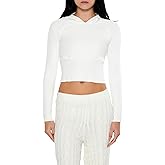 Forever 21 Womens Hooded Raglan Sweater