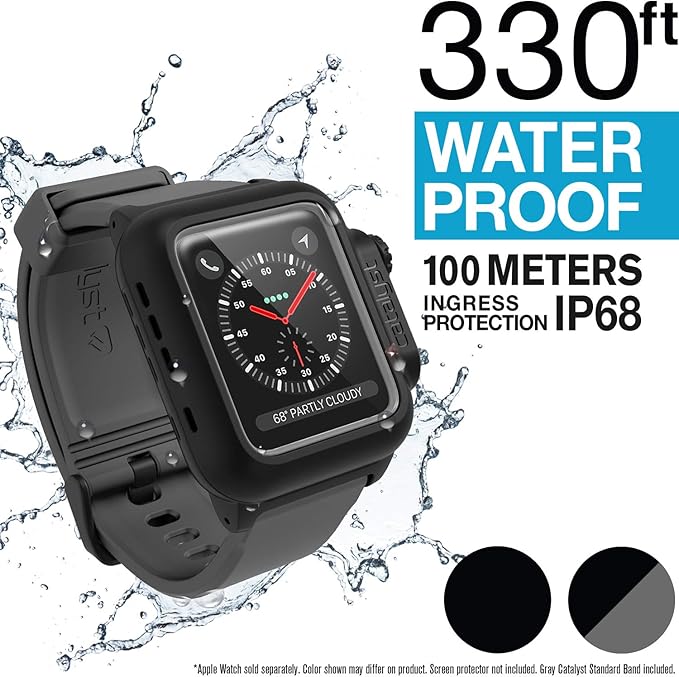 water resistance of apple watch 3