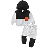 Babymine Baby Boy Outfits Short Long Sleeve Pants Clothes Set Spring Summer Hooded Patchwork Sweatshirt