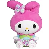 Jazwares Hello Kitty and Friends, 12-Inch My Melody Neon Plush - Officially Licensed Sanrio Product from Ages 6+