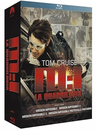 Amazon Com Mission Impossible La Quadrilogia 4 Blu Ray Tom