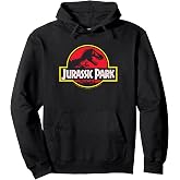 Jurassic Park 2025 Adventure T-Rex Logo Pullover Hoodie