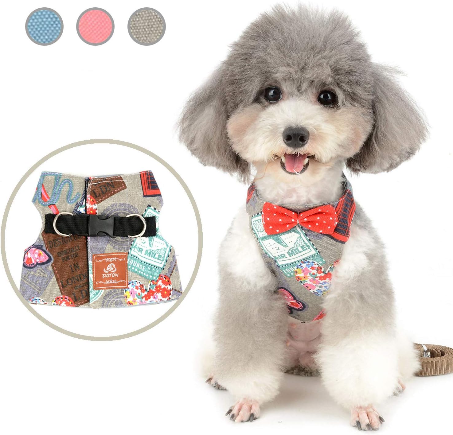 toy dog harness vest