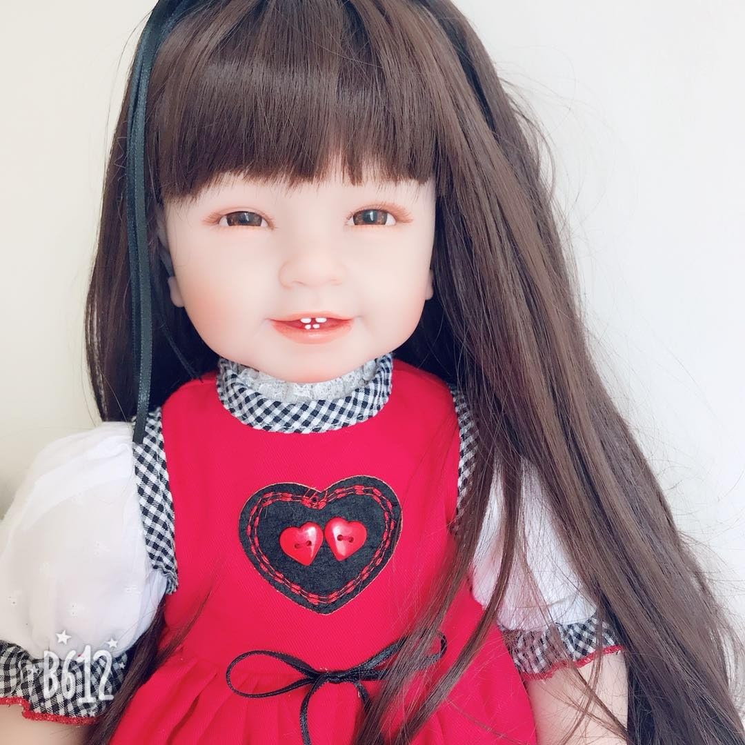 Npk Lifelike Toddlers Dolls Reborn Baby Doll Girl 22 Soft Vinyl