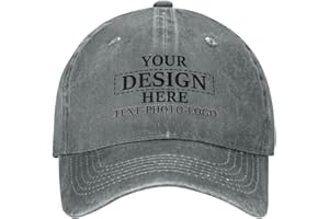 Custom Cap with Photo Text Logo Personalized Baseball Cap for Men Women Custom Trucker Hat Funny Gifts for Family dad hat