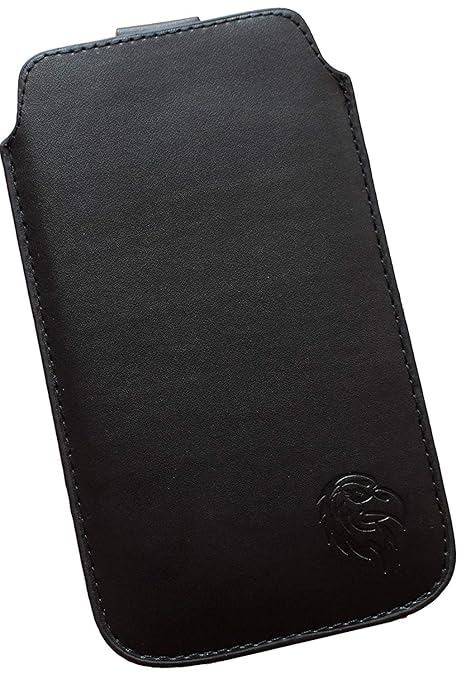 Schutz-Tasche passend fuer Samsung Galaxy A3 (2017), Pull tab Huelle fuer Handy herausziehbar, Etui genaeht mit Rausziehband,