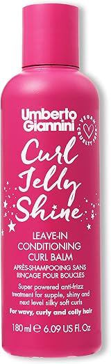 Umberto Giannini Curl Jelly Shine Leave-In Conditioner 180ml Vegan