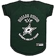 NHL Dallas Stars Tee Shirt for Dogs & Cats, Medium. - Are You A Hockey Fan? Let Your Pet Be An NHL Fan Too!