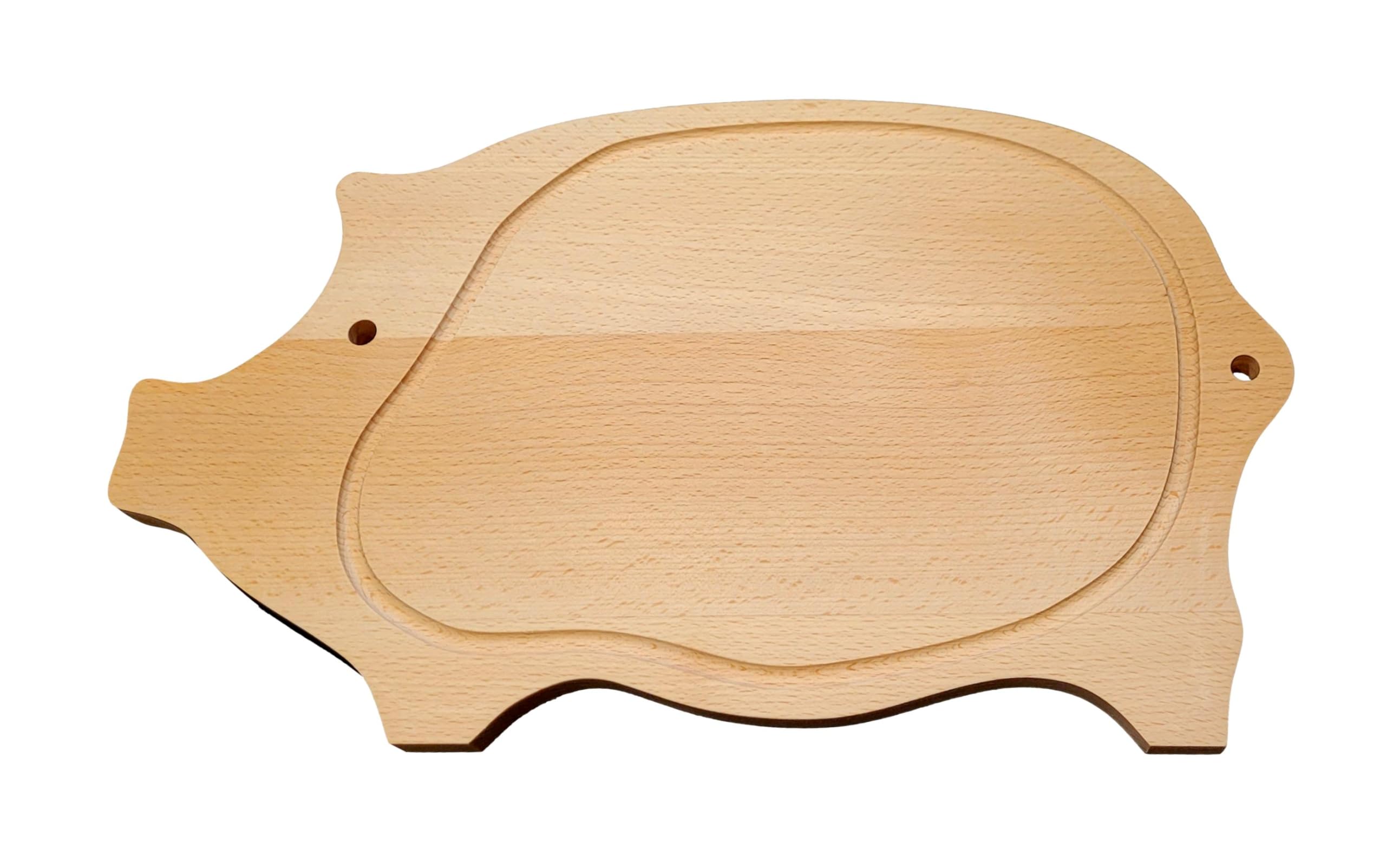 Big Chopping Board Pig Kitchen Cutting Stylish Unique Great Gift 16"x9"
