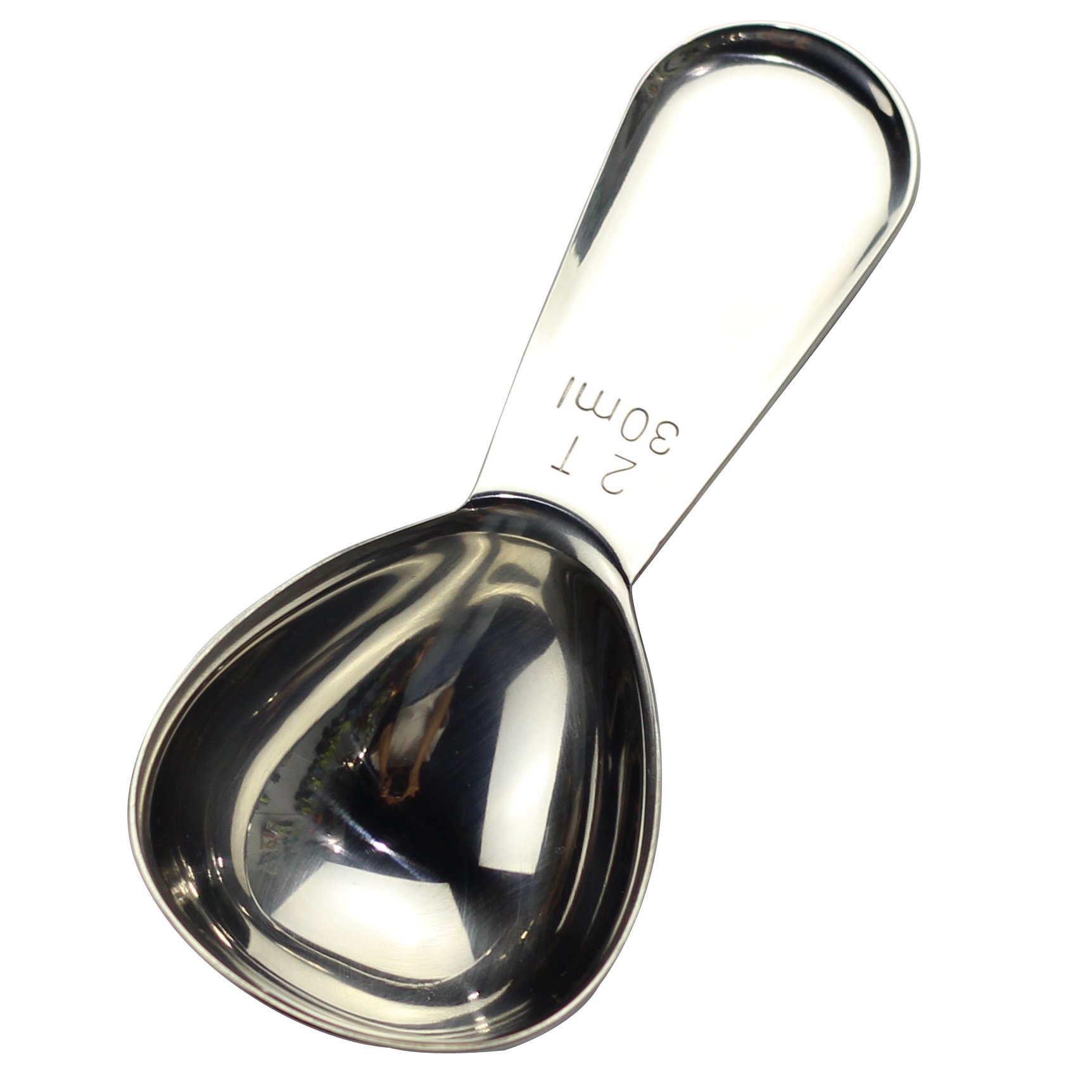 CoaGu Measuring Spoons Coffee Scoop Short Handle 18/8 Stainless Steel Tablespoon Exact Pack (1, 1x30ml) — image 1