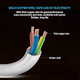 ExtraStar 2 Way Double Socket Power Mains Extension Lead 1M 13A Surge Protected view 3