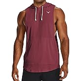 Project Titan Men's Icon Cut Off Workout Hoodies Gym Muscle Tank Shirts Sleeveless Training Hoodies