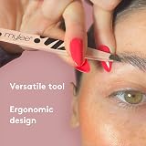 MYLEE Slant Tip Tweezer for Eyebrow Shaping Facial Hair Removal Splinters view 4