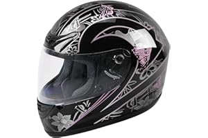 XFMT DOT Motorcycle Helmet Full Face Flip Up Street Dirt Bike ATV Off-Road Helmets with Clear Visor for Adult Men and Women