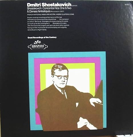 Amazon ショスタコーヴィチ ピアノ協奏曲第１番 ２番 D Shostakovich A Cluytens Ortf Vinyl Lp D ショスタコーヴィチ Pf A クリュイタンス 指揮 Dmitri Shostakovich Andre Cluytens French National Radio Orchestra 交響曲 管弦楽曲