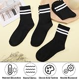 Zuimei 6 Pairs Ladies Socks Sports Gym Leisure Crop Ankle Cotton Liners view 3