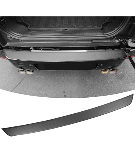 thumbnail image 2 of For Land Rover Defender 2020 Rear Bumper Cover Guard Protector Chequer Plate Tailgate Scrathplate Full Cover 2 of 11