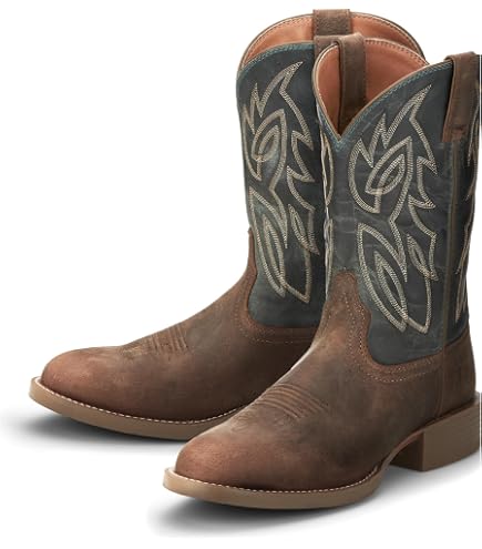 Amazon.com | Justin Markout Men's Leather Work Boots - Prodigy