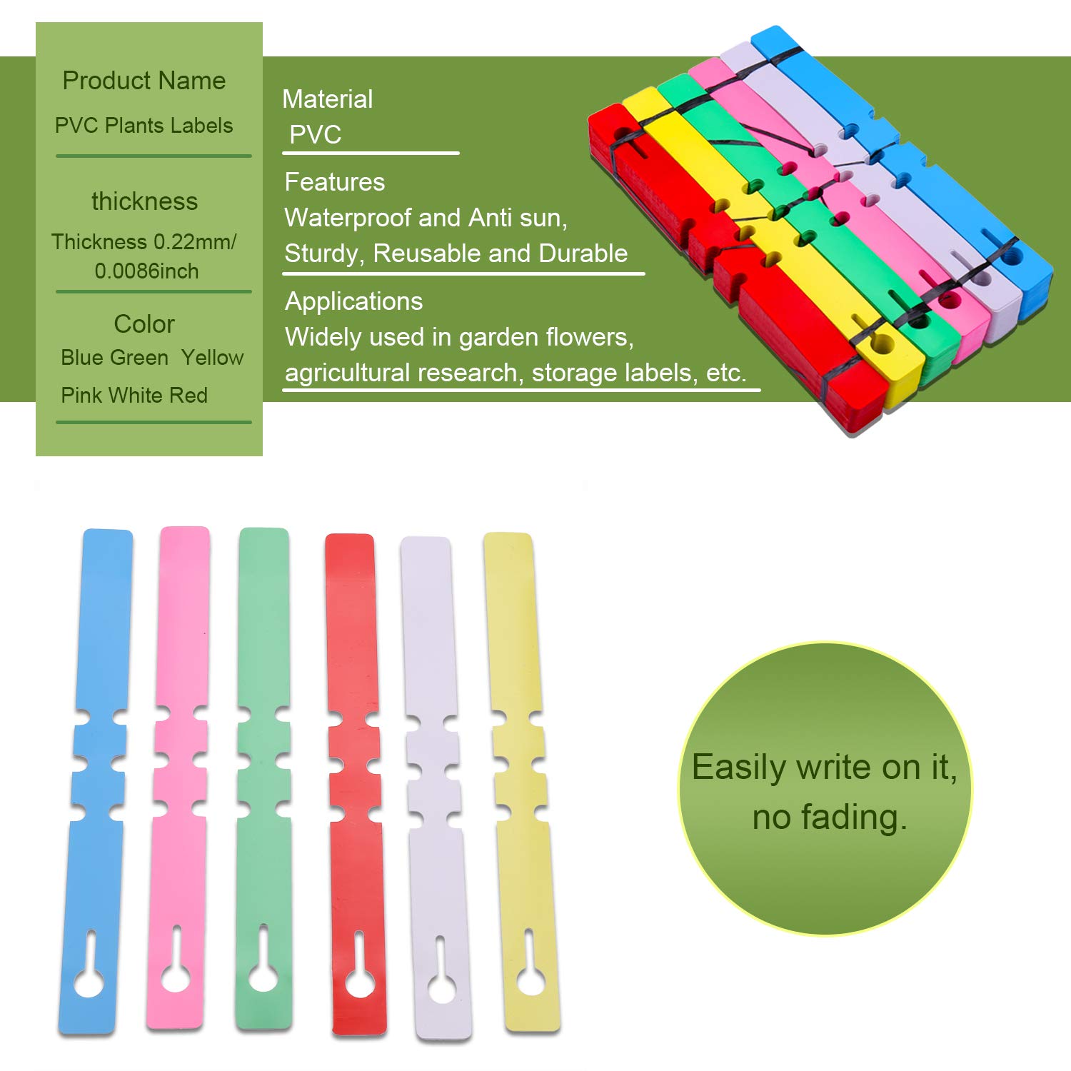 10cmx6cm Piscatorzone Plastic Plant Tags 600pcs T Type Plant Labels Reusable Nursery Garden Stakes Markers With 6 Colors Plant Container Accessories Procomrealty Patio Lawn Garden