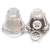 Crafts Central Plastic Mini Salt and Pepper Shakers For Party&rsquo;s, Restaurants and Wedding&rsquo;s - 24 Pcs (Clear)