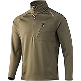 NOMAD mens Utility 1/2 Zip | Wind Resistant Pullover Hunting Jacket