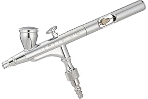 TEMPTU Gravity Feed Airbrush, SP-40 Single Action Airbrush Gun | Professional Airbrush For Beauty & Light Body Work | Includes Storage Case
