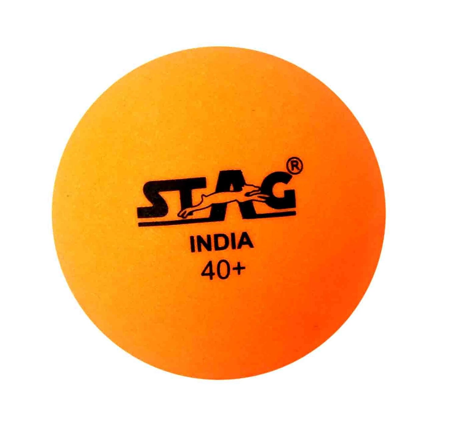 Buy Stag Seam Plastic Table Tennis Ball, 40mm Pack of 12 (Orange) Online at Low Prices in India