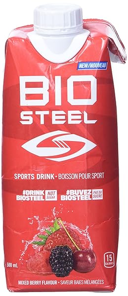 BIOSTEEL MIXED BERRY SPORTS DRINK, 500 ML