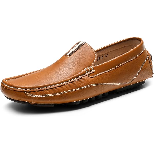 Aston Marc Two-Tone Penny Loafers Driving Shoes Brown Slip-On Men\'s US 11M Shop Men main image 4