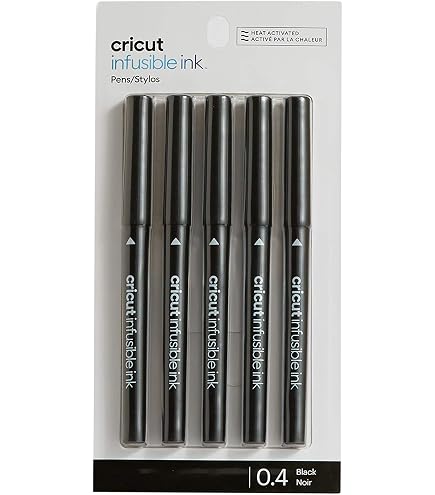 Bolígrafos Infusible Ink Para Cricut Joy - Punta Fina 0.4 Mm, Colores Vibrantes, Ideal Para Personalizar Camisetas Y Más