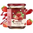 ChocZero Keto Strawberry Jam Preserves - No Sugar Added, Low Carb, Keto Friendly, Fruit Spread Alternative, Perfect Jelly for