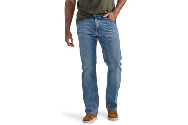 Wrangler Authentics Mens Premium Relaxed Bootcut Jean