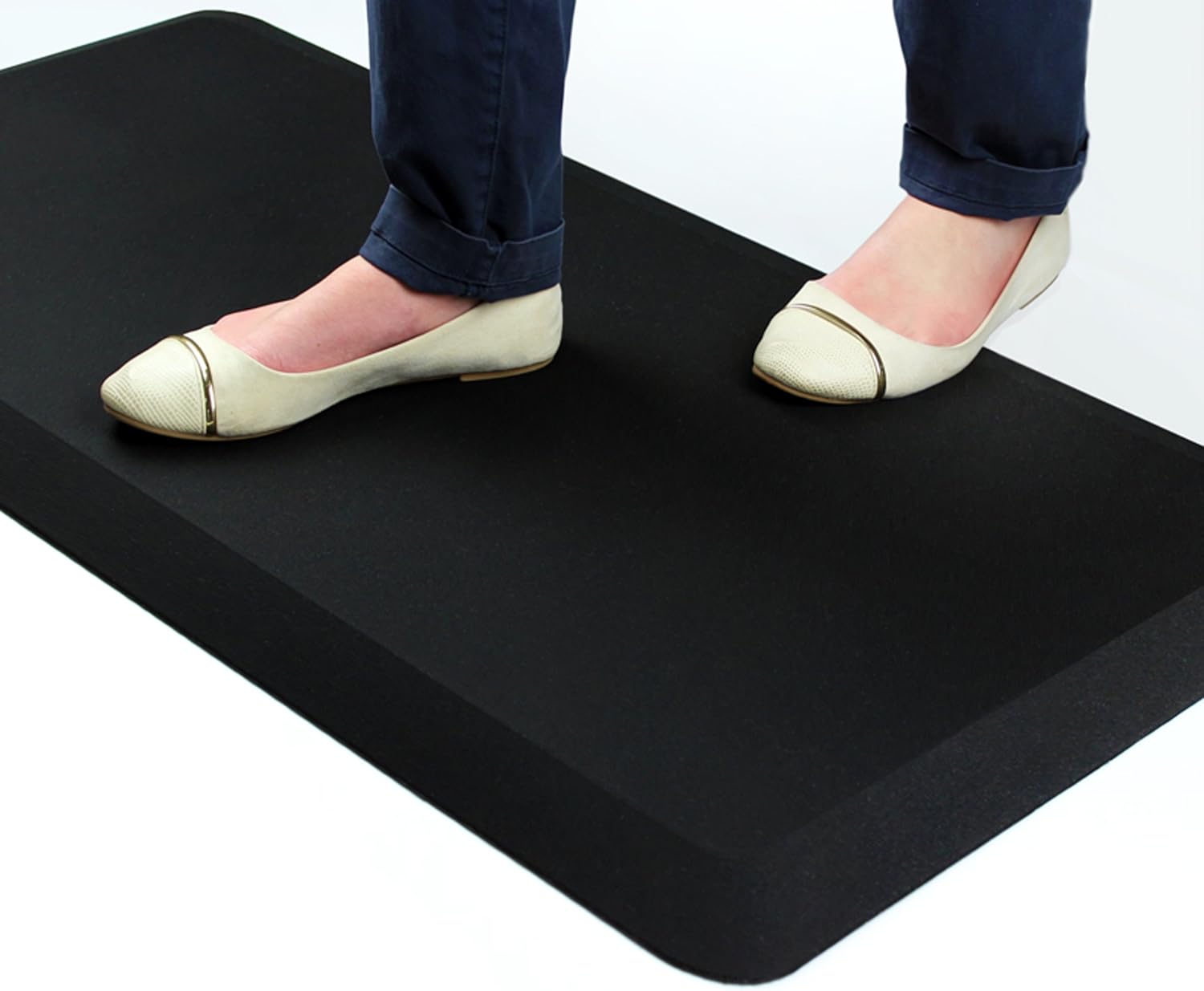 AFS-TEX System 3000 Anti-Fatigue Comfort Mat, 50 x 100 cm, Black, 99.1L x 50.8W x 2Th cm - Image 5