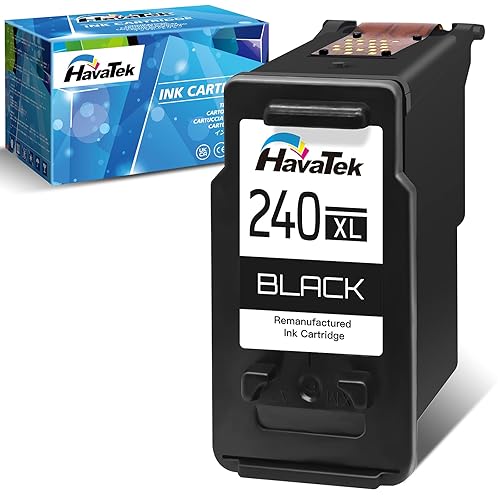 HavaTek Remanufactured 240 Ink Cartridge Replacement for Canon PG