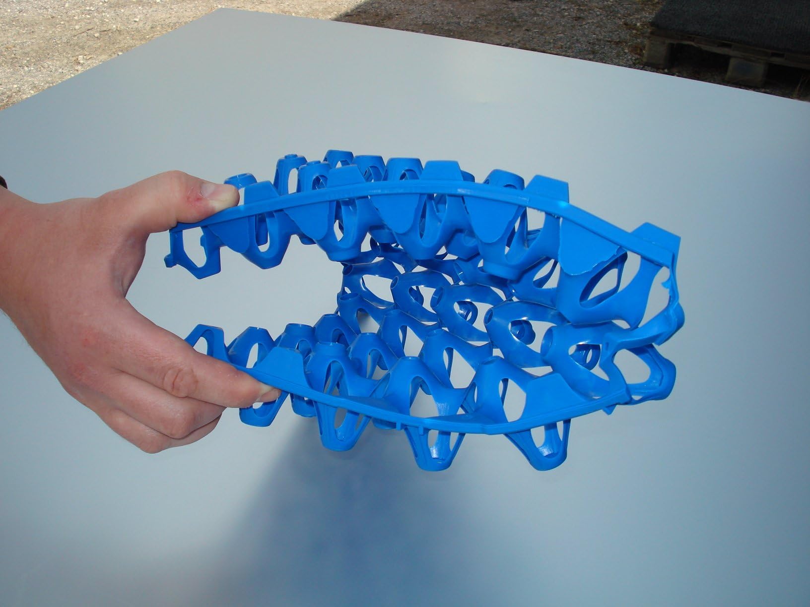 Dragon Poultry 5 x Blue Plastic Keyes Egg Trays - Holds 30 Chicken / Hen/ Poultry Hatching Eggs