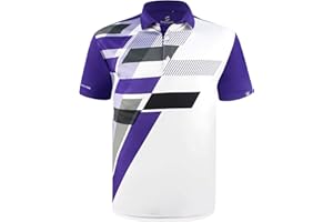 SAVALINO Men's Bowling Polo Shirts Material Wicks Sweat & Dries Fast, Size S-6XL