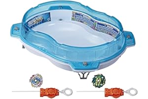 Hasbro Beyblade Burst Rise Hypersphere Vertical Drop Battle Set - Complete Set with Beystadium, 2 Battling Top Toys & 2 Launchers, Ages 8 & Up