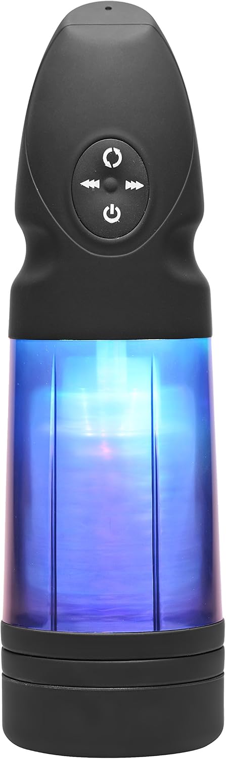 Strobe Multi Function Rechargeable Stroker, Black